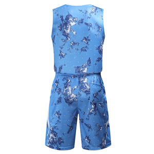 Shorts de basket-ball d'été en gros 2026, numéro personnalisé, réversible, vêtements de sport en maille, 100% polyester, taille adulte, ensembles uniformes - Product Image 3