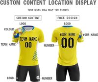 Camiseta de Fútbol Unisex para Todas las Temporadas, Diseño Retro, 100% Poliéster, Secado Rápido, Personalizable
