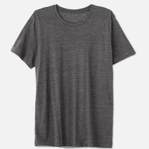 T-shirts en chanvre personnalisés pour hommes les plus vendus hommes 100% polyester col rond entraînement et jogging porter des t-shirts de sport - Product Image 1