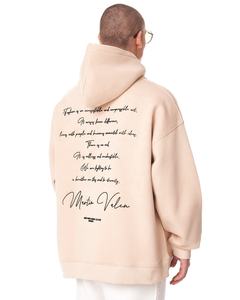 Sudadera con capucha bordada personalizada de calidad de tendencia OEM 2024 para hombre, logotipo de algodón pesado de primera calidad, oferta al por mayor de tallas extragrandes para invierno - Product Image 3