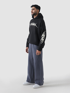 Sudadera con Capucha de Invierno para Hombre, Diseño Moderno, Tejido de Punto Transpirable Antiarrugas de Secado Rápido, Poliéster/Algodón 320g, Personalizable OEM - Product Image 2