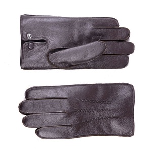 High Performance Men's Leather Driver <b>Gloves</b> Top Quality Classic Style Full <b>Finger</b> Leather Driving <b>Gloves</b> With Custom Design - Product Image 5