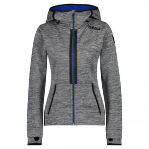 Felpa con Cappuccio Yamaha Hyper da Donna B19EJ202F00 Grigio/Blu, Abbigliamento per Moto e Corse Automobilistiche - Product Image 1