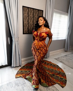 Encantadores Conjuntos de Abayas AL HIJRAH con Turbante Africano, Accesorios con Cuentas, Secado Rápido, Transpirables, Tallas Grandes para el Día de la Boda - Product Image 2