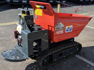 Slanetrac - Mini Dumper Multifuncional con Motor, Caja Metálica Grande, Rotación, Mini Dumper sobre Orugas, Todoterreno, 420CC - Product Image 5