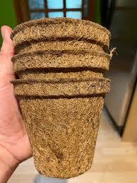 VietNam Pots en fibre de coco biologique, non plastique, pots de jardinière, pot en fibre de coco pour plante | Pot rond en fibre de coco et coco - Product Image 2