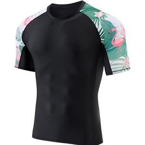Chemises de compression Rash Guard personnalisées pour hommes, à séchage rapide, manches longues, vêtements de sport pour adultes, MMA - Product Image 1