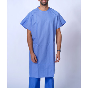 Batas de paciente reutilizables, batas de paciente de hospital personalizadas a la venta - Product Image 1
