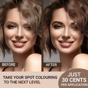 MINA Professional Ibrow Henna Eyebrow Tinting Kit Styling Brush Larga duración OEM Private Double Head para maquillaje permanente de cejas - Product Image 4