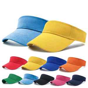 New Custom Empty Top <b>Hat</b> <b>Womens</b> Sun <b>Hat</b> Uv Protection <b>Golf</b> Visor <b>Hat</b> Adjustable Sports Cap For Unisex Visors <b>Hat</b> - Product Image 4