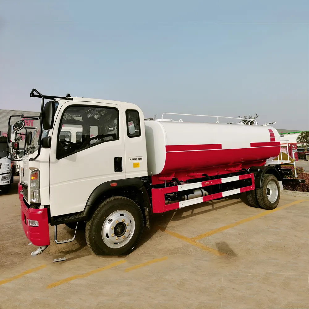 Sıcak satış su kamyonu 20000 litre sprey kamyon 6X 4 depolu yarı römork satılık sulama sepeti