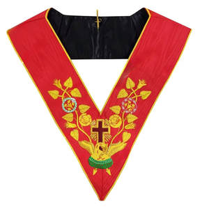 คอเสื้อปัก18th องศาลายอิฐสก็อต aasr 2025 - Product Image 1