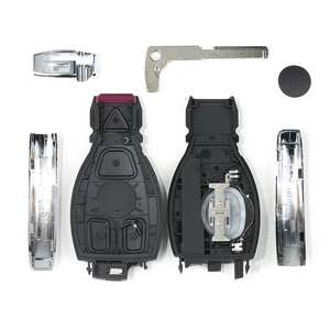 米国出荷 5 ピース/ロット スマート キー シェル 4 ボタン プラスチック製 メルセデス ベンツ用 VVDI BE キーと完全に組み立てられます。 - Product Image 5