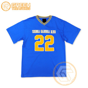 Camiseta Personalizada de la Hermandad Femenina Sigma Gamma Rho, 100% Algodón Jersey, Verano, Ecológica, Antibolitas, Transpirable, Alta Calidad - Product Image 4