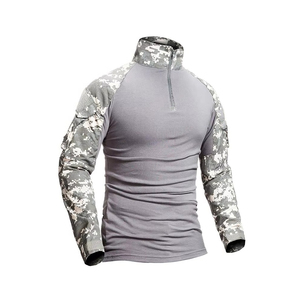 100% Polyester Wholesale Men's <b>Outdoor</b> Short Sleeve and Long Sleeve Quick Dry Tactical <b>Shirts</b> For Sale - Product Image 4