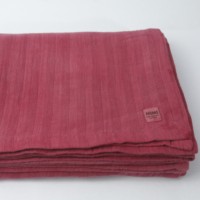Serviettes tissées en coton bio 100% GOTS de haute qualité 2 couches à séchage rapide tissu de mousseline polyvalent écologique 120x185cm fabriqué