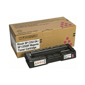 Cartouche de toner couleur magenta compatible Ricoh SP C252DN/SP C252SF - Product Image 1