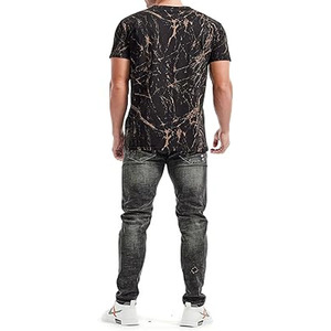 Camiseta Informal Estilo Hip Hop 100% Algodón, Impresión Personalizada, Manga Corta, Cuello Redondo, Transpirable, Secado Rápido, 220g, Cargada por Dress Sports - Product Image 6