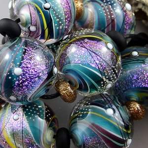 EARRINGS PROJECTResin <b>Beads</b> for Jewelry Making Resin <b>Beads</b> for <b>Garment</b> Decoration Trim Accessories Resin Material for Necklace - Product Image 1