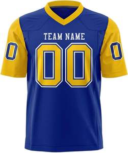 Maillots de football à manches courtes de qualité supérieure Logos brodés personnalisés uniforme de sport respirant pour les équipes de collèges professionnels - Product Image 4