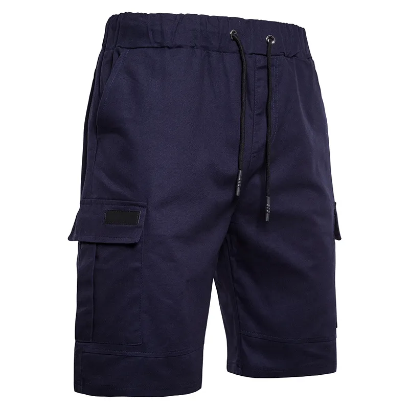 Rabal Shorts de ginástica personalizados para homens, shorts cargo plus size de verão para homens, shorts jeans pretos, shorts cargo