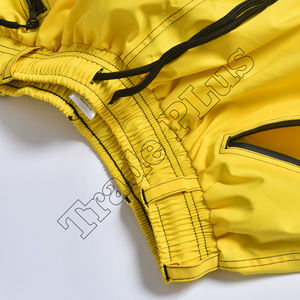 Nouveau pantalon de ski coupe-vent personnalisé en usine pour hommes tissu polyester techniques imprimées à fermeture éclair grande taille poche à la mode - Product Image 3