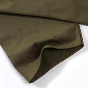 T-shirt O-Nick rond à manches courtes d'été de haute qualité pour homme, couleurs unies, avec marque personnalisée - Product Image 6