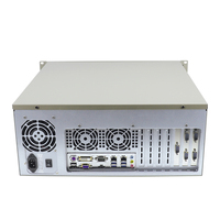Serveur en rack NVR 4U H110 avec chipset I3 6100, processeur Core I3 I5 I7, support de stockage NAS, 3*3.5'' SSD/HDD