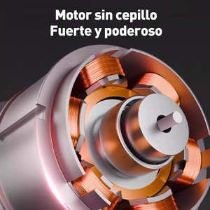 Clé <span class=keywords><strong>à</strong></span> Chocs sans Fil <span class=keywords><strong>à</strong></span> Couple Élevé, Clé Électrique sans Balais Robuste pour Boulons, Outil Électrique <span class=keywords><strong>avec</strong></span> Deux Batteries de 3.0Ah - Product Image 5