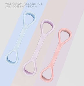 Fascia da <span class=keywords><strong>donna</strong></span> per Yoga e Pilates da interno con figura otto fascia elastica materiale TPR per <span class=keywords><strong>esercizi</strong></span> di spalla della gamba posteriore - Product Image 1