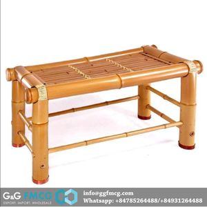 Bancos de bambú al por mayor, materiales naturales y ecológicos para uso en el exterior y en el salón, precios fabricados en Vietnam - Product Image 2