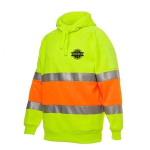 Sudadera de Manga Larga de Poliéster para Hombre, de Alta Visibilidad, Reflectante, Transpirable, Cómoda, Protectora, con Bolsillos, Certificación CE, Ropa de Trabajo - Product Image 4