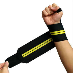 Impresión de logotipo personalizado al por mayor último diseño gimnasio Fitness desgaste muñequeras personalizadas gimnasio muñequeras - Product Image 3