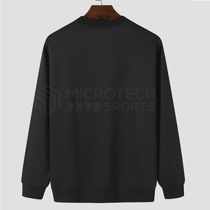 Meilleure qualité hommes sweat-shirt décontracté lâche conception unie motifs d'impression solides hiver doublé tissu grande taille fait Pakistan adultes - Product Image 2