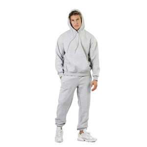Custom Logo Streetwear Track Suits Terry Hoodie Set <b>Mens</b> Blank Heavy <b>Weight</b> Thick Fleece Cotton Oversized Breathable <b>for</b> Unisex - Product Image 6
