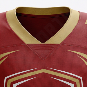 Uniforme de football américain respirant 100% polyester Uniforme sublimé Vêtements d'entraînement pour jeunes Vêtements de performance de football américain - Product Image 4