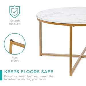 Table basse contemporaine en métal pour la décoration de la maison, salon, chambre à coucher, salle d'exposition, table centrale - Product Image 5