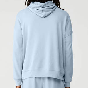 Bella toile à capuche sweats à capuche poche avant OEM Service marque mode Style Designer hiver tricot en plein air hommes pull à capuche - Product Image 3