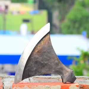 Hacha de Guerra Vikinga Danesa Forjada a Mano de Grado Industrial Grande con Mango de Acero, Réplica Auténtica de Colección - Product Image 1