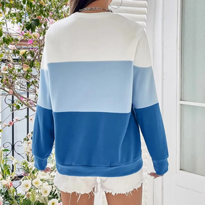 Top Tendance Lâche Hiver Coton/Polyester Haute Qualité Sweat Shirt pour Femmes Long Hiver O Cou Col Nouveau Style - Product Image 5