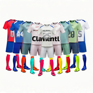 2025 maillot de Football ensemble adulte uniforme Kit haute qualité équipe de Football porter impression numérique nouveau Design personnalisé Polyamide séchage rapide - Product Image 6