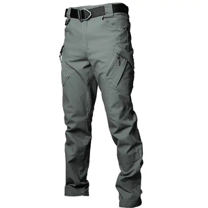 Logo personnalisé vente en gros de pantalons et pantalons pour hommes vêtements de ville décontractés pantalons tricotés en coton spandex pantalons pour hommes respirants de haute qualité - Product Image 3