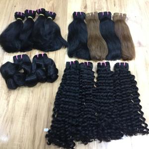 Cheveux vietnamiens crus doublement étirés Extensions de cheveux raides soyeux naturels Pas d'enchevêtrement Pas de perte de cheveux - Product Image 6