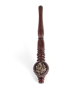 Pipe à tabac en bois artisanale à petit prix, construction solide et durable pour une fumée douce et légère, relaxation quotidienne par AALIYAN IMPEX - Product Image 3