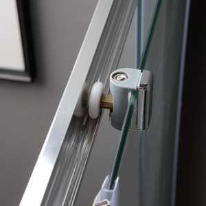 Puerta de Ducha de Vidrio Templado Transparente Lima 70x70 - Product Image 6