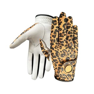 Vente en gros Logo personnalisé Gants de golf confortables respirants antidérapants toutes couleurs Gants de golf pour hommes Gants en cuir fabriqués au Pakistan - Product Image 4