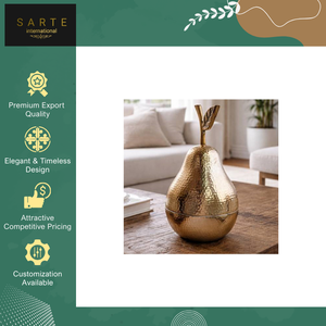 Recipiente Decorativo de Aluminio con Forma de Pera, de Alta Calidad, Precio al por Mayor, para Almacenamiento, Decoración de Cocina y Hogar, Estilo Vintage, Grande - Product Image 3