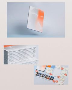 ENGENE Ver Bundle K-POP ENHYPEN [ORANGE BLOOD] 5ème mini-album BELIFT LAB 60p 2 photocartes CD Officiel Scellé - Product Image 2