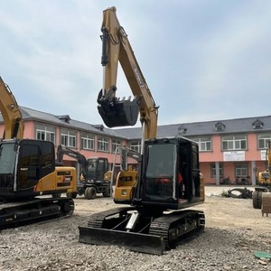 Excavadora de cadenas SY95C de 9 toneladas, nueva, de alta eficiencia, con sistema hidráulico, para obras municipales, ¡en oferta! - Product Image 1