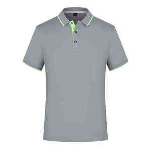 Suministro de fábrica de golf para hombre para Polo, logotipo de diseño personalizado, secado rápido, verano, manga corta, bordado de poliéster, sólido, liso, Terry - Product Image 6